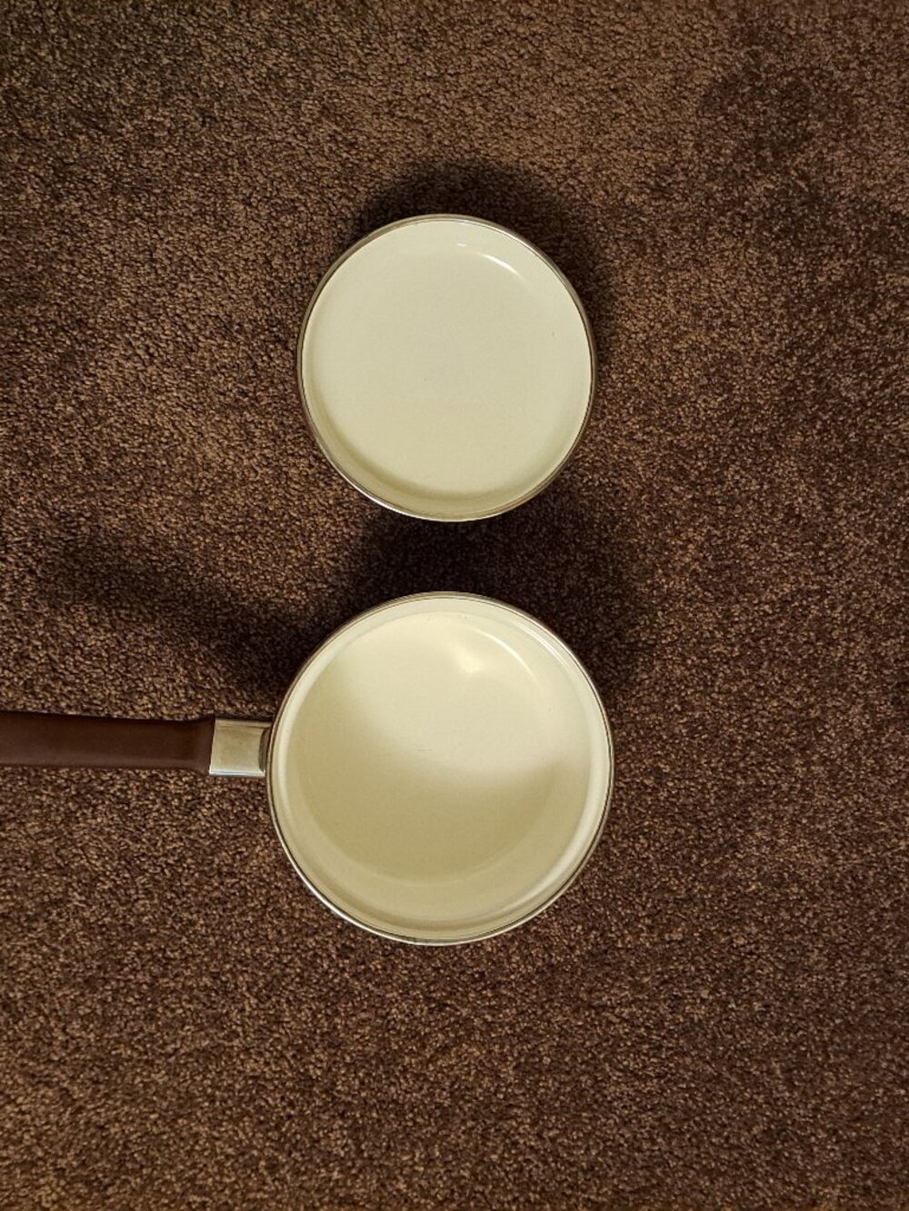 Villeroy & Boch vintage enamel saucepan featuring iconic "Alt Amsterdam" pattern - Picture 3 of 14